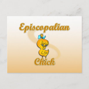 Episcopalian Chick Postcard