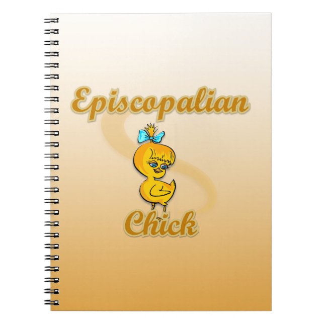 Episcopalian Chick Spiral Notebook (Front)