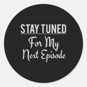 Episode Anxiety Disorder Mental Health Gift  Classic Round Sticker