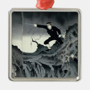 Episode from the Sino-Japanese war Metal Tree Decoration