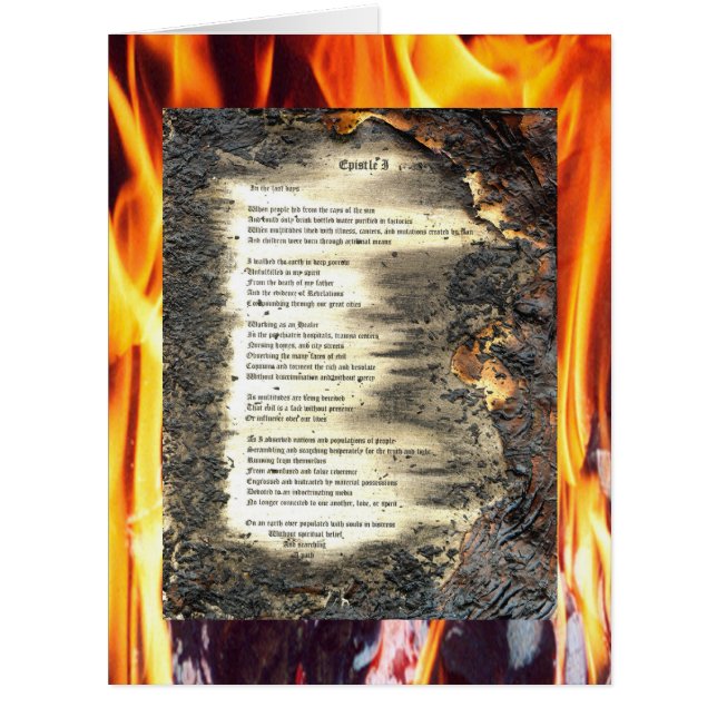 Epistle I (Front)