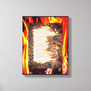 Epistle I Canvas Print