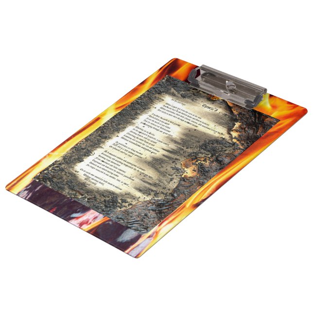 Epistle I Clipboard (Angled)