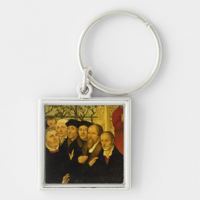 Epitaph of Meienburg's Mayor Key Ring (Front)