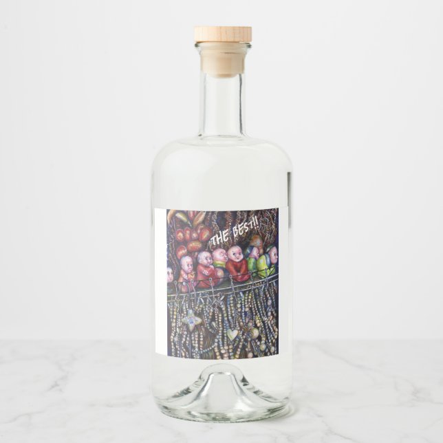 Epitomise Liquor Bottle Label (Front)