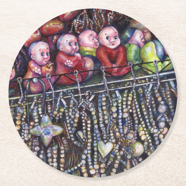 Epitomise Round Paper Coaster (Front)