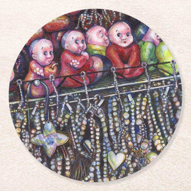 Epitomise Round Paper Coaster (Front)