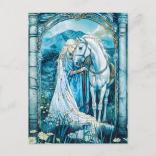 Epona Celtic Goddess of Horses Postcard