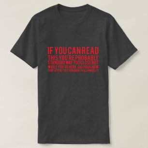 Epstein Didn't Kill Himself Red Text T-Shirt