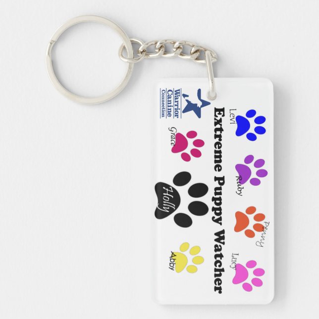 EPW Holly's Half Dozen keychain (Front)