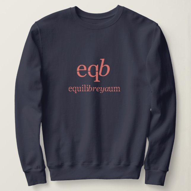 eqb navy sweatshirt (Design Front)