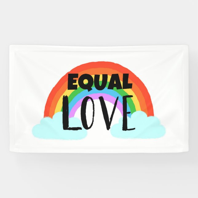 Equal Love Banner (Horizontal)