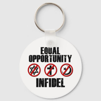Equal Opportunity Infidel Key Ring