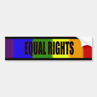 Equal Rights Bumper Sticker