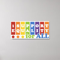 Equal Rights canvas print