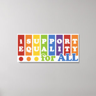 Equal Rights canvas print