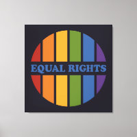 Equal Rights canvas print