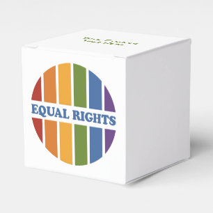Equal Rights custom favour boxes