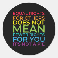 Equal Rights For Others Does Not Mean Fewer Rights