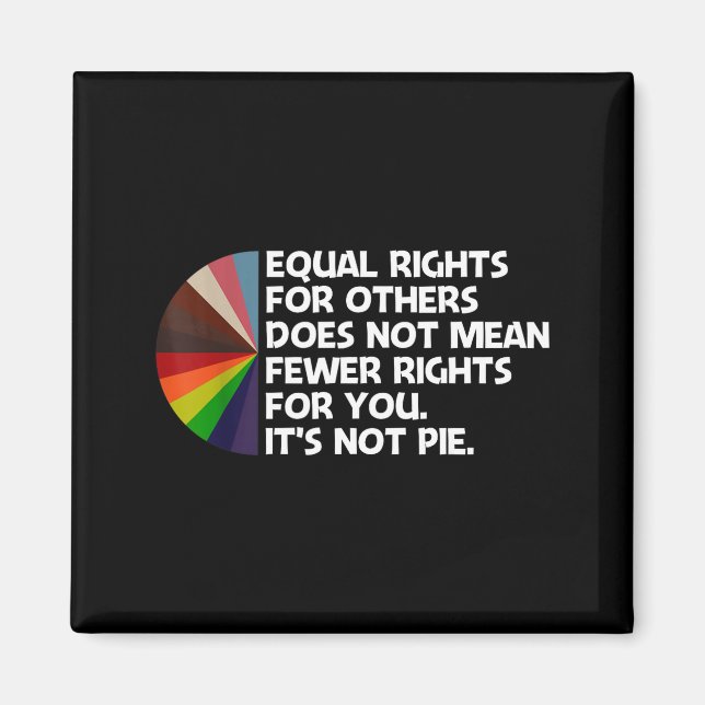 Equal Rights For Others Does Not Mean Fewer Rights Magnet (Front)