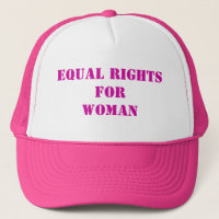 Equal Rights For Woman Pink