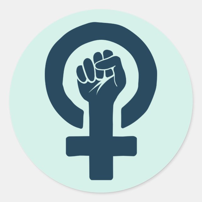 Equal Rights for Women Classic Round Sticker (Front)