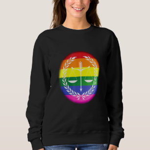 Equal Rights Justice Lgbtq Blm Pride Gay Trans Sweatshirt