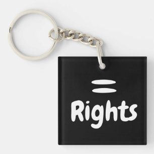 Equal Rights Key Ring