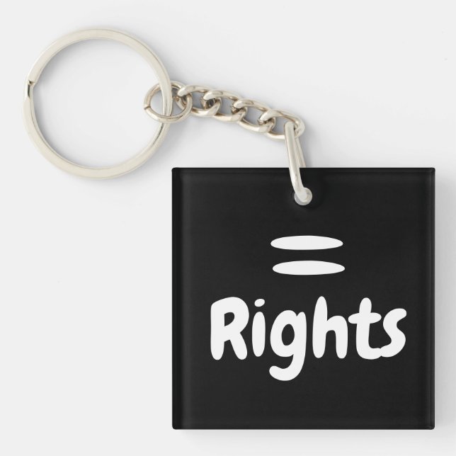 Equal Rights Key Ring (Front)