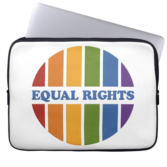Equal Rights laptop sleeves (Front)