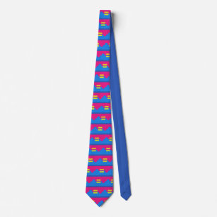 Equal Rights Logo, Impressionist's Style Tie