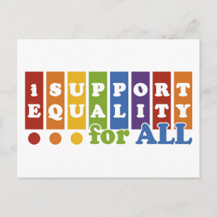 Equal Rights postcard