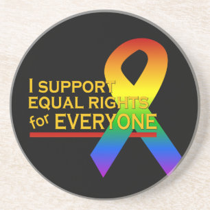 Equal Rights Supporter coaster