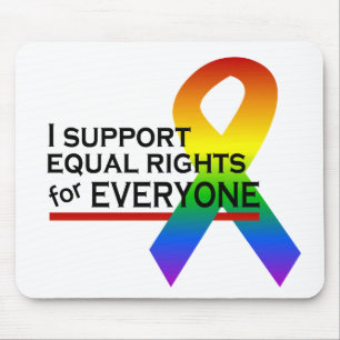 Equal Rights Supporter mousepad