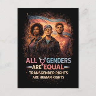 Equal Under Every Flag Postcard