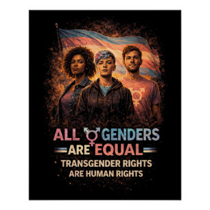 Equal Under Every Flag Poster