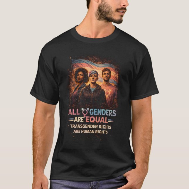 Equal Under Every Flag T-Shirt (Front)