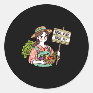 Equal Work For Equal Pay - Clic Sticker 
