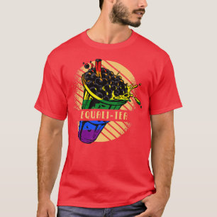 EQUALI-TEA Boba Fan Funny Bubble Tea Premium T-Shirt