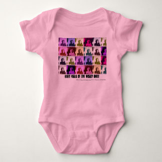 EQUALITY BABY IN PINK BODYSUIT