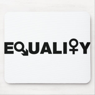 Equality Equal Rights Kindness and Liberty Mouse Pad