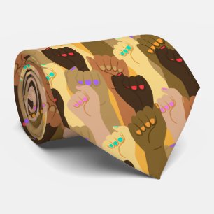 Equality Fists Tie