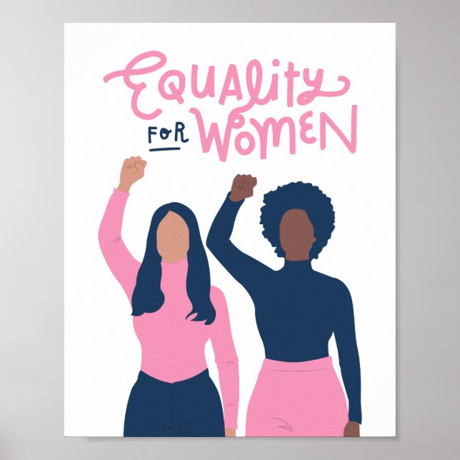 Equality for Women Wall Art Print (Front)