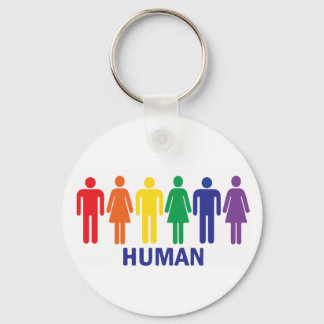 EQUALITY GAY RIGHTS RAINBOW KEY RING
