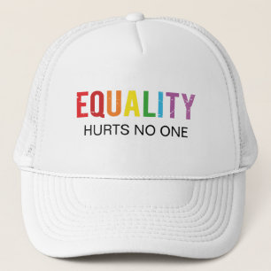 Equality Hurts No One Human Rights Pride Trucker Hat