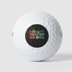 Equality Hurts No One LGBT Human Right Golf Balls