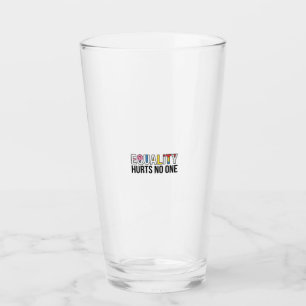 Equality Hurts No One Vintage Pride Shirt Design_1 Glass