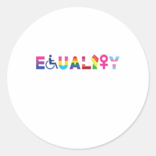 Equality Hurts Sticker