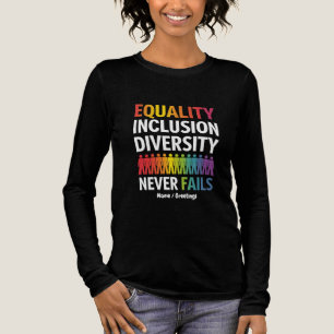 Equality Inclusion Diversity Equity Love Wins Tri-Blend Shirt