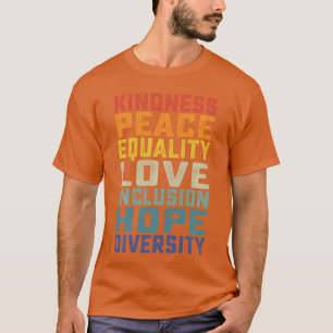 Equality Inclusion Diversity Human Rights Long Sle T-Shirt